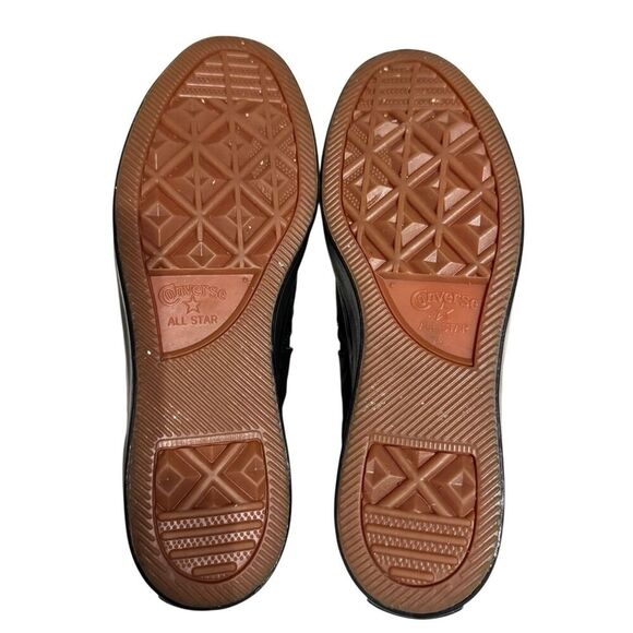 Converse Women's One Star Platform Ox Sneakers 559898C - Black Leather Sz 9 - Picture 7 of 10